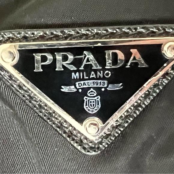 Authentic Prada Re-Nylon Medium Black Backpack Renylon Re Nylon - Picture 2 of 11